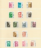 San Marino 1982/1983 - Uzuale, pionieri in știința, personalități, serie neuzata