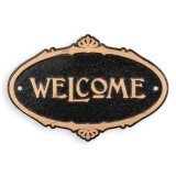 Placheta din fonta Welcome CS-81, Ornamentale