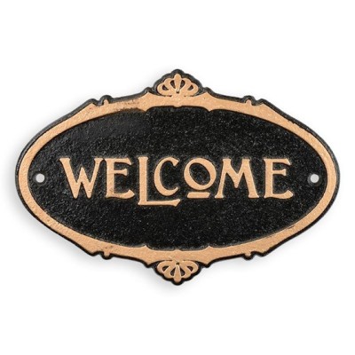 Placheta din fonta Welcome CS-81 foto