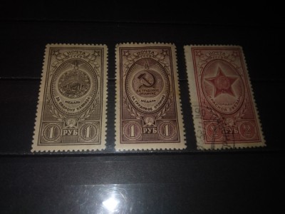 TIMBRE URSS 1946 foto