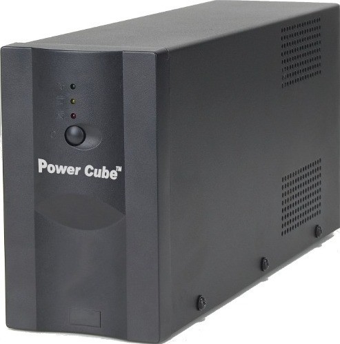 UPS GEMBIRD Line Interactive, 650VA/ 390W, AVR, 2 x socket IEC, indicatie status cu LED, 1 baterie 12V/7Ah, Backup: pana la 8 - 20 min., incarcare: pa