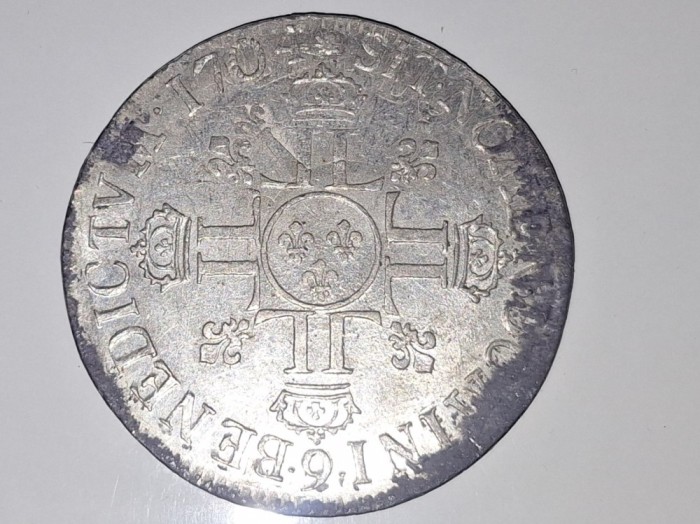 Ecu 1704 Franta, argint