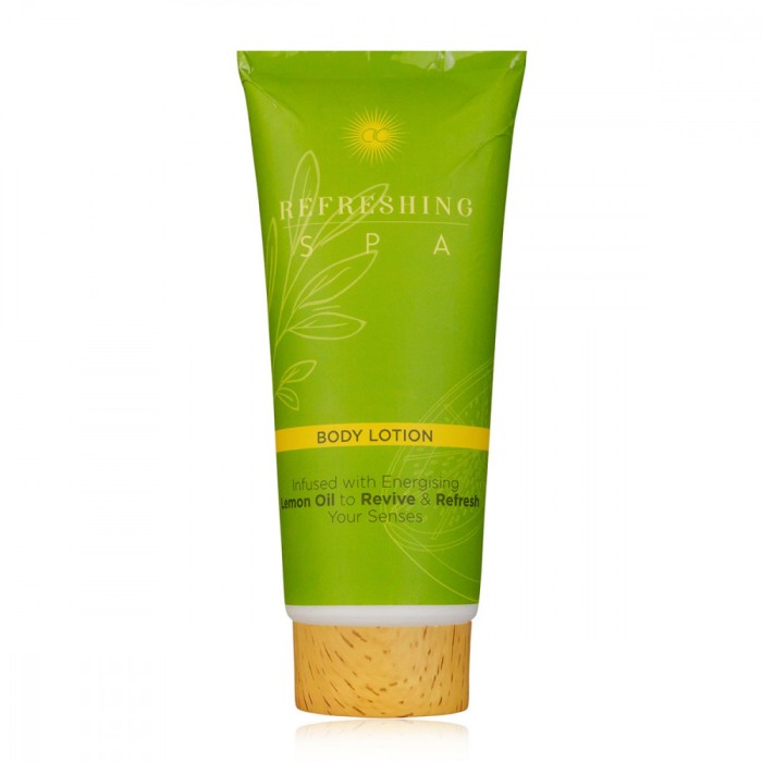 Lotiune de Corp Refreshing Spa, Infuzat cu Ulei de Lamaie, 200 ml