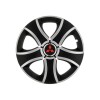Set 4 Capace Roti 14 inchi (R14) Bis Gri-Negru, Compatibile Cu Mitsubishi, Autohelix MSA