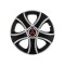 Set 4 Capace Roti 14 inchi (R14) Bis Gri-Negru, Compatibile Cu Mitsubishi