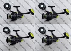 SET 4 Mulinete FL QFB5000 6 rulmenti pentru crap DIVERSE CULORI