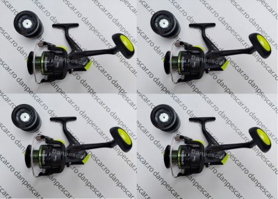 SET 4 Mulinete FL QFB5000 6 rulmenti pentru crap DIVERSE CULORI foto