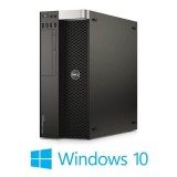 Workstation Dell Precision T3610, E5-1620 v2, SSD, Radeon R7 430 2GB, Win 10 Home