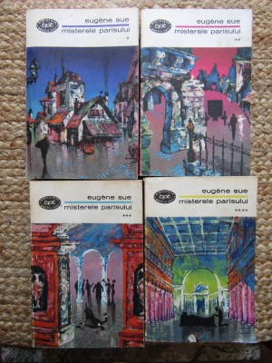 MISTERELE PARISULUI ~ EUGENE SUE ( 4 vol. ), 1968 foto