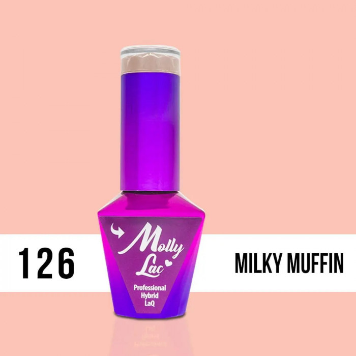 MOLLY LAC UV/LED Yoghurt - Milky Muffin 126, 10ml