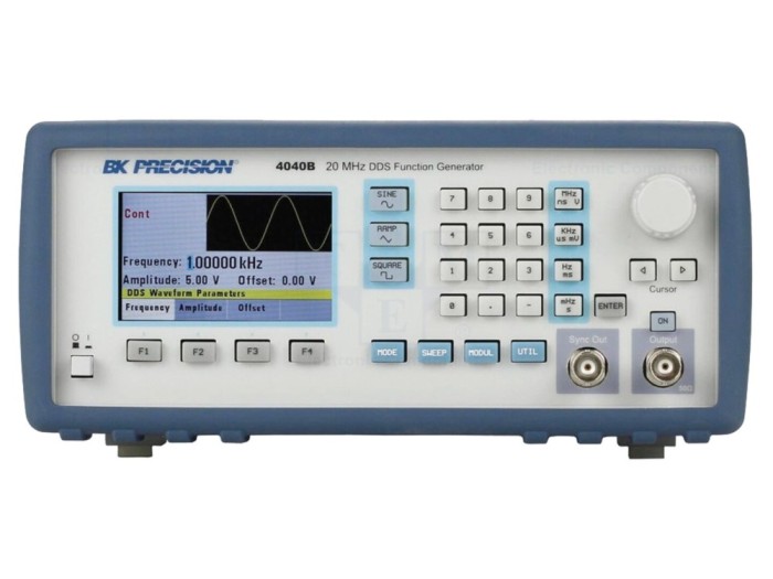 Generator de funcții 20MHz LCD USB