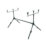 Rod pod #2 pentru 3 lansete RP2