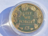 460. Moneda Insula Ascension 5 crown 2023