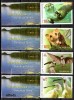 ROMANIA 2022, Fauna dunareana, serie neuzata, MNH, 2375, Nestampilat