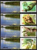ROMANIA 2022, Fauna dunareana, serie neuzata, MNH, 2375