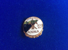 Insigna industrie - Insigna Romania - 200 ani Anina 1772-1972 foto