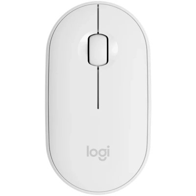 LOGITECH Pebble Mouse 2 M350s TONAL WHITE BT EMEA 808 DONGLELESS foto