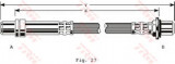 Conducta / cablu frana TOYOTA HILUX II pick-up (LN8, RN5, LN6, YN6, YN5, LN5, RN6) (1983 - 2005) TRW PHA136