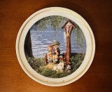 FARFURIE DIN PORTELAN- MARCAJ GOEBEL- M. J. HUMMEL- GOLDENE KLASSIKER D16,5CM