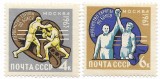 URSS - Campionatul European de Box de la Moscova, 1963 - serie neobliterata