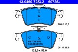 ATE 13.0460-7253.2 set placute frana,frana disc