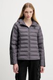adidas Originals geacă Slim Jacket culoarea gri, de tranzitie, JX2938