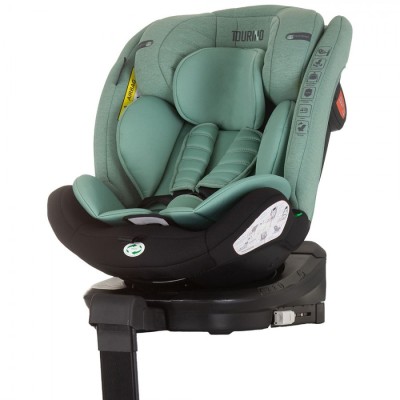 Scaun auto Chipolino Tourino I-Size 40-150 cm pastel green cu sistem Isofix foto