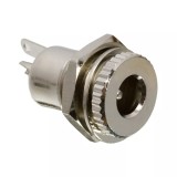 Mufa DC Alimentare 5.5x2.5mm Mama Montabila Metalica