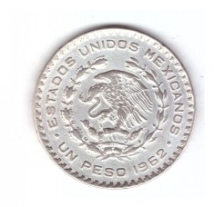 Moneda Mexic 1 peso 1962, stare buna, curata