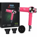 Cumpara ieftin Uscator De Par Profesional Feon BIRAI iPRO Barbers V19, Ultra-Puternic De 1800W, Uscare Super Rapida, Motor Digital Brushless 110.000 RPM, Ionic, High