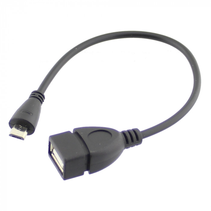 Cablu USB A mama la micro USB tata, 20cm, L100642