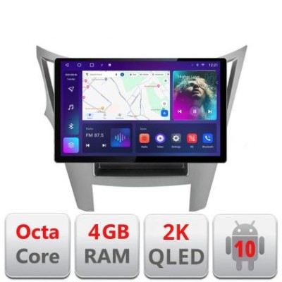 Navigatie dedicata Subru Legacy 2010-2015 N-458 Edonav ecran 13&amp;quot; 2K 8 si 128 Android Waze USB Navigatie 4G 360 Toslink Youtube Rad CarStore Technology foto