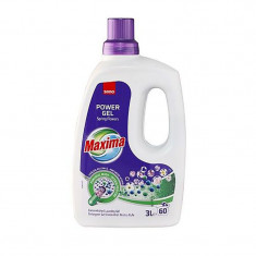 Detergent gel concentrat pentru rufe Sano Maxima Power Gel Spring Flowers 60 spalari 3l