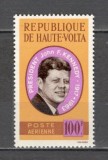 Volta Superioara.1964 Posta aeriana:1 an moarte J.F.Kennedy-presedinte SV.9