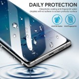 Cumpara ieftin Folie de sticla pentru Samsung Galaxy Note 10 Plus, cu margini colorate Negru, MyStyle