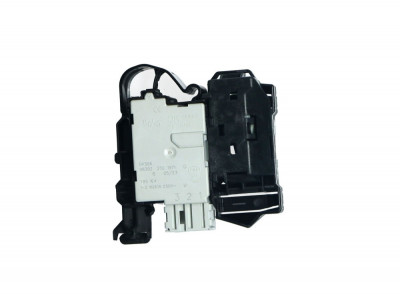 Incuietoare electrica usa hublou masina de spalat C00375005 Whirlpool 481010602648 foto