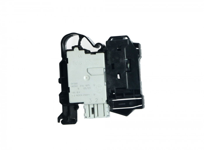 Incuietoare electrica usa hublou masina de spalat C00375005 Whirlpool 481010602648