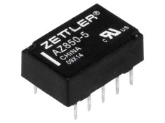 Releu Electromagnetic DPDT 5VDC 1A PCB