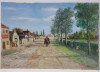 Nicolcea Spineni - France, Ulei/carton 50.5x34.5cm, Semnat, Pictura Tablou Arta
