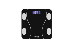 Cantar corporal Zilan ZLN8962 din sticla securizata, capacitate 3-180kg, Aplicatie OKOK, Display LCD