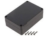 Carcasă universală ABS neagră IP65 70x105x35 mm
