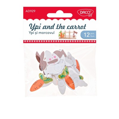 Ypi și morcovul - Accesorii Craft Daco foto