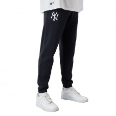 Pantaloni New Era MLB Team New York Yankees Logo Jogger 12893118 albastru marin foto