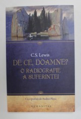 DE CE, DOAMNE ? O RADIOGRAFIE A SUFERINTEI de C.S. LEWIS , 2020 foto