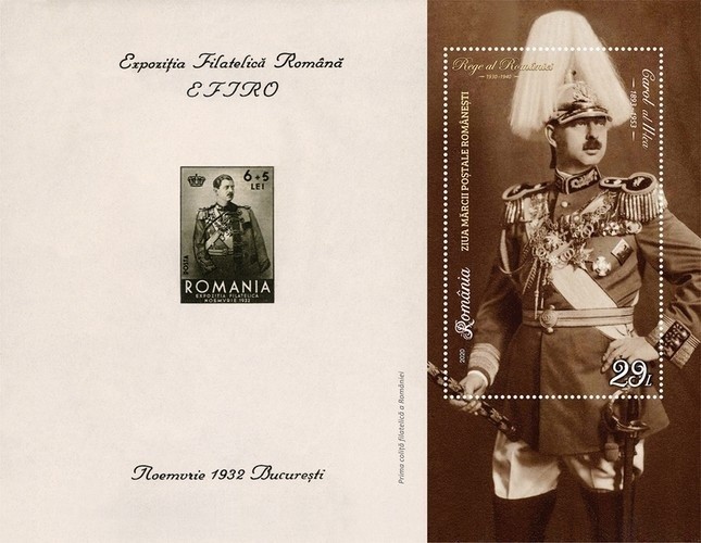 Romania 2020 - Carol II., colita neuzata