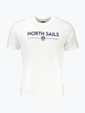Cumpara ieftin Tricou barbati din bumbac cu croiala Regular fit si imprimeu cu logo alb, North Sails