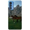 Husa compatibila cu Motorola G20 model Wild Horses, Silicon, TPU, Viceversa, Transparent, Carcasa