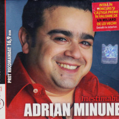 CD Manele: Adrian Minune - Inestimabil ( original, SIGILAT )