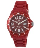 Cumpara ieftin Ceas Dama Q&amp;Q by Citizen A430J015Y Sport, Analog, Quartz, 40mm, Plastic, Curea Silicon, Rezistent la Apa 5ATM