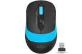 MOUSE A4tech, gaming, wireless, 2.4GHz, optic, 2000 dpi, butoane/scroll 4/1, buton selectare viteza, negru / albastru, &quot;FG10 Blue&quot; (timbru verde 0.18